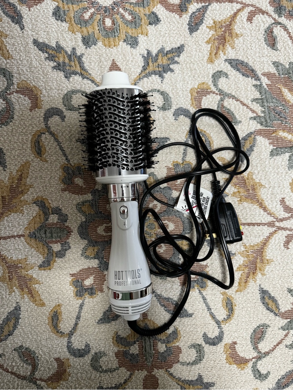 Hot Tools Professional White Rotating Hot Air Brush - Volumizing Styler